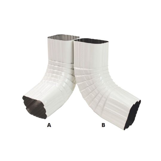Senox Corporation Traditional Painted Aluminum Style-B 75° Rectangular Elbow — SNX4243771031