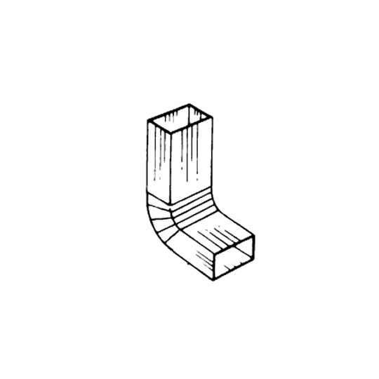ATAS International 3" x 4" "B" Style Elbow