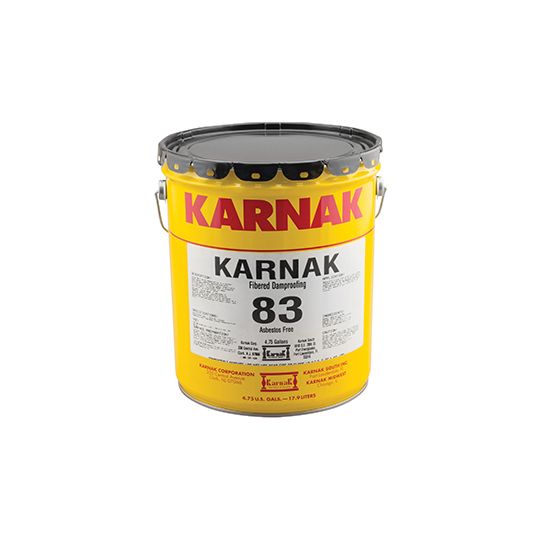 Karnak #83AF Fibered Dampproofing Brush Grade - 5 Gallon Pail