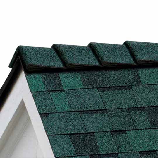 Owens Corning 10" DecoRidge Hip & Ridge Shingles - 20 Lin. Ft. Box — Hip & Ridge Shingles — OCFHRDRCG10