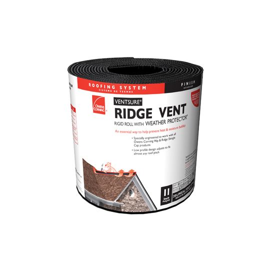 Owens Corning 11" x 20' VentSure Rigid Roll Ridge Vents
