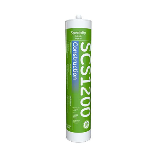 General Electric Contractors Silicone Sealant - 10.1 Oz. Cartridge with Removable Nozzle — Waterproofing — GEESCS1001TRRTB