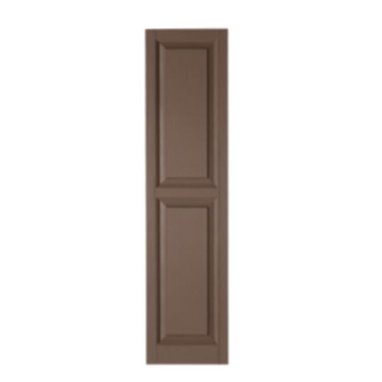 Mastic 12" x 63" Standard Raised Panel Shutters - Regular Style — ACOVINRP1263SL