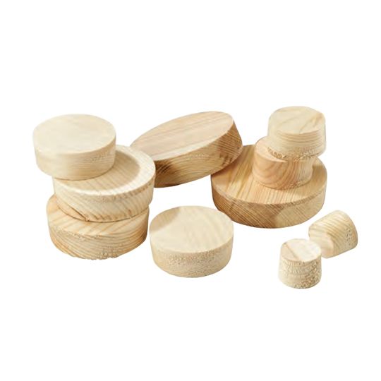 ADO Products 2" Pine Wood Plugs - Bag of 250