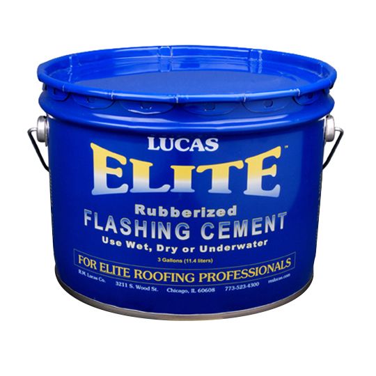 RM Lucas Elite Rubberized Flashing Cement - 3 Gallon Pail