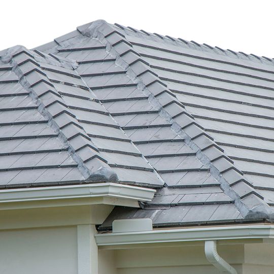 Crown Building Products Windsor Slate Tile — Tile Roofing — CBPWSBAFITX