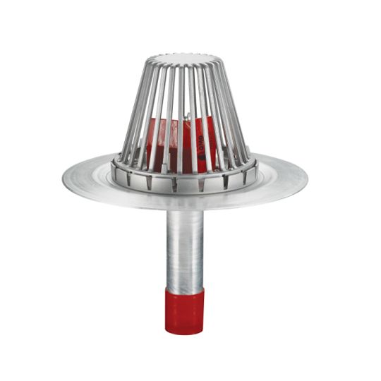 TRI-BUILT SpeedTite Drain with PVC Coated Flange — Ventilation and Drainage — TRISTRD3