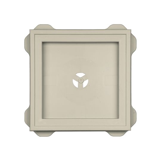 Mid-America Recessed Square Mounting Block — MABMMRS089