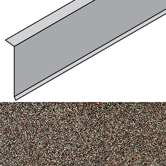 Unified Steel 5" x 79" Fascia — Metal Roofing — BORF579TW