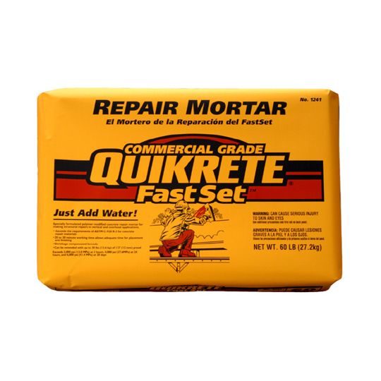 Quikrete FastSet Repair Mortar - 60 Lb. Bag