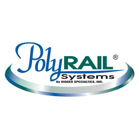 Poly Rail 4" Top/Bottom Post Mount