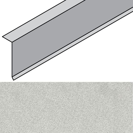 Unified Steel 3-1/2" x 79" Fascia — Metal Roofing — BORF3579DO