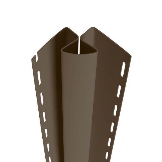 CertainTeed Siding 3/4" Matte Finish Inside Corner Post — CERISCP34MTSBR