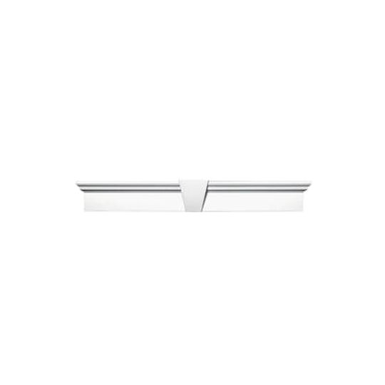 Mid-America Standard Flat Panel Window Header with Keystone — MABCWHFP952001