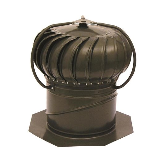 GAF MasterFlow Galvanized Externally-Braced Wind Turbine — Ventilation and Drainage — GAFGC12EWW