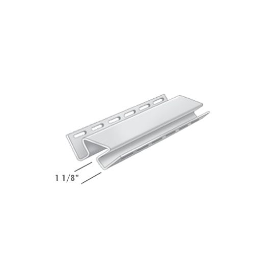 Exterior Portfolio 1-1/8" Natural Smooth Inside Corner Post — EXPIC882