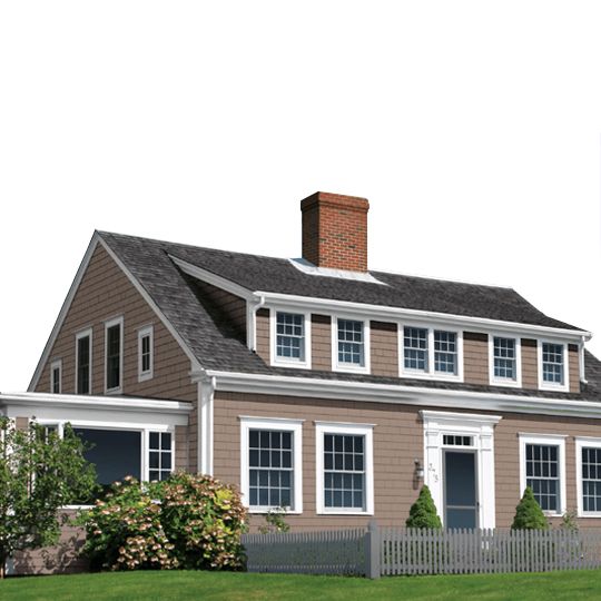 Exterior Portfolio Portsmouth 8' Single 7" Cedar Shingle — EXPS7CEDAR61