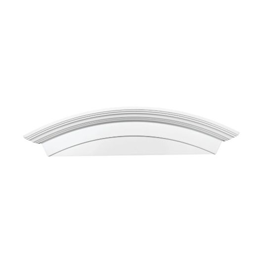 Fypon Molded Millwork 14" x 64" Solid Crosshead Arch