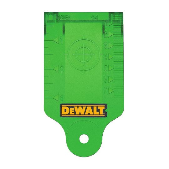 DeWalt Laser Target Card — BCHDW0730G
