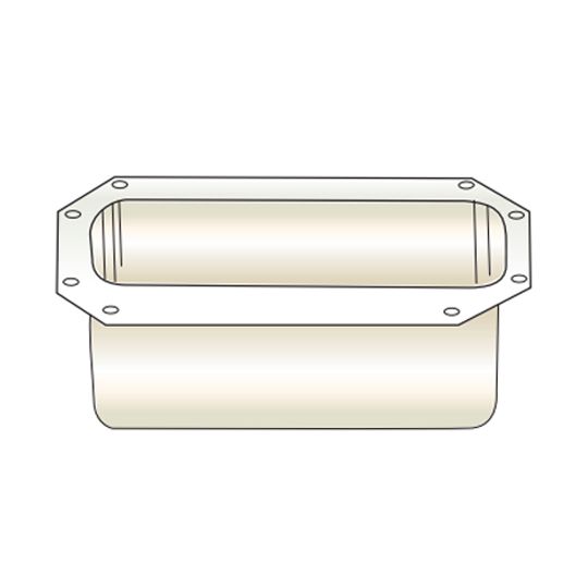 Quality Aluminum Products 2" x 3" Rectangular Outlet