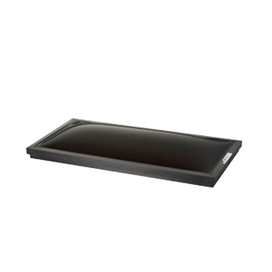 Maxim Industries 23" x 23" Curb Mounted Skylight with Bronze Frame & Clear Dome