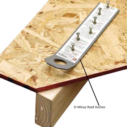 Super Anchor Safety D-Minus Roof Anchor - Box of 10