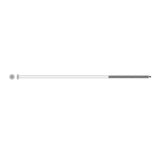 TruFast #14 x 14" Hd Roofing Fasteners - Bucket of 250
