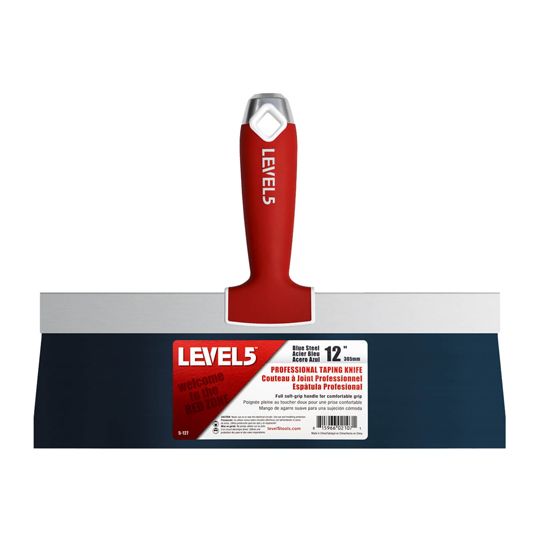 Grabber Construction Products 12" Level 5 Soft Handle Bs Taping Knife with Plastic Handle