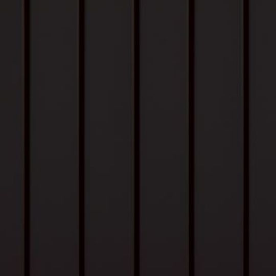 CertainTeed Siding Perimeter Triple 3-1/3" Matte Finish Solid Vinyl Vertical Siding & Soffit — CERPSST3BK