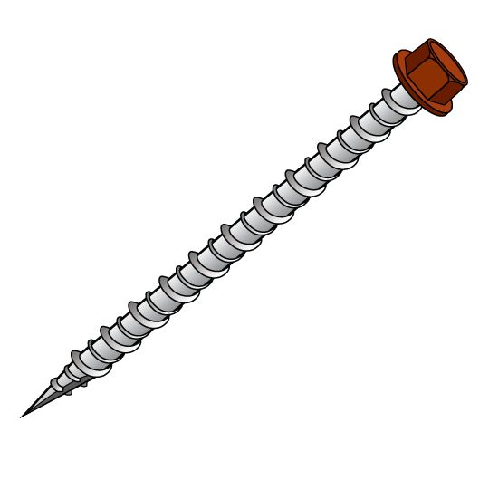 Unified Steel #10 x 2" Panel Screws - Bag of 500 — BORPS2SR