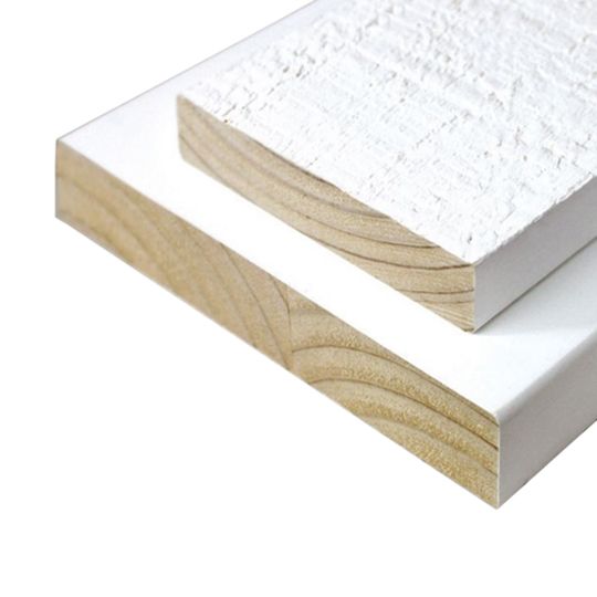 WindsorONE 1" x 2" x 16' S1S2E Primed Radiated Pine Trim Board Warranty Protected