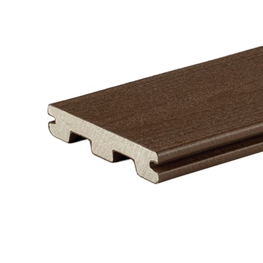 TimberTech 1" x 6" x 16' Terrain Grooved Scalloped Decking Board — TTEDGVS1616RE