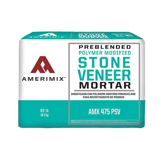 Amerimix Polymer Modified Stone Veneer Mortar - 80 Lb. Bag