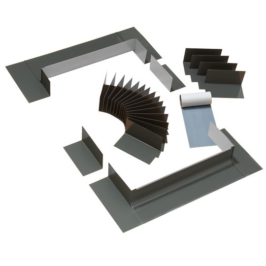 Velux Shingles/Shakes Flashing Kit for Fixed Curb-Mounted Skylight — VELECL4646