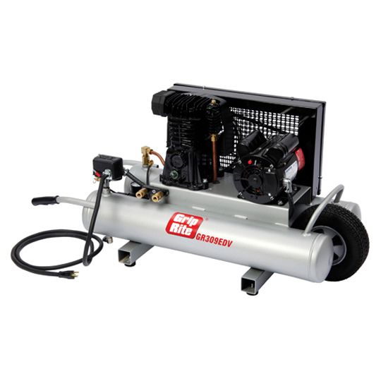 PrimeSource 9 Gallon 3 Hp Electric Wheelbarrow Compressor