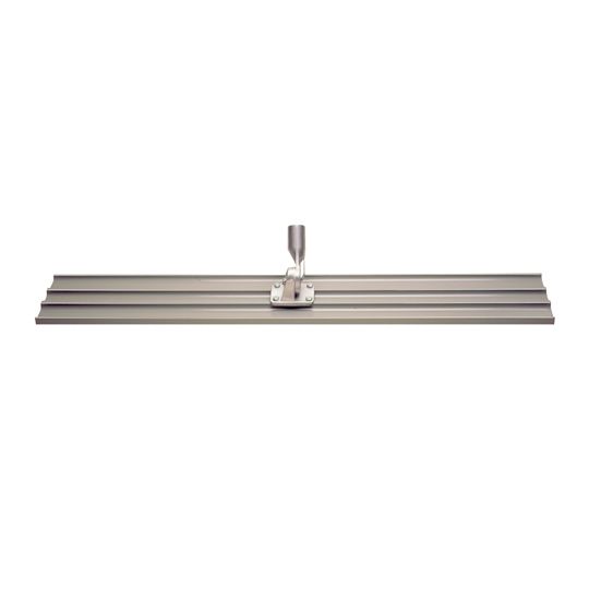 Kraft Tool 42" x 8" Square End Magnesium Bull Float with Threaded Bracket