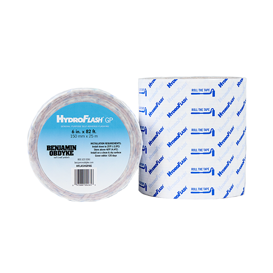 Benjamin Obdyke 6" x 82' HydroFlash Gp Acrylic Tape