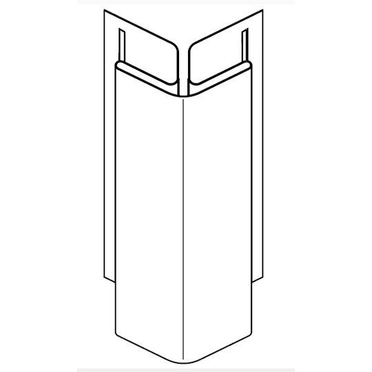 KP Building Products 10' Bay/Bow Outside Corner Post