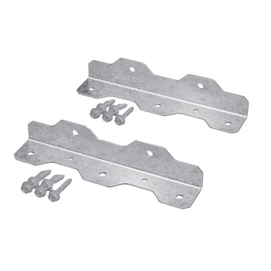 Simpson Strong-Tie TA9ZKT 2-Piece Staircase Angle Kit with Zmax Screw