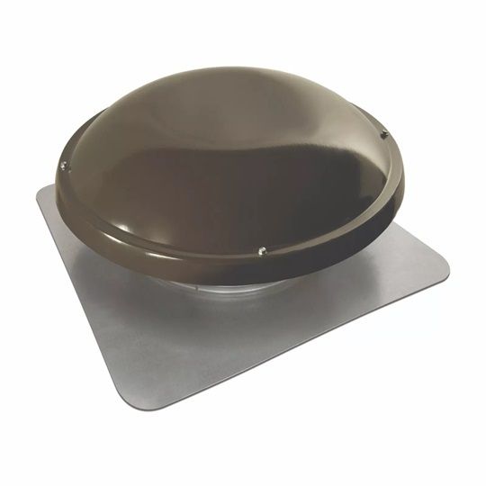 GAF MasterFlow Roof-Mounted Power Attic Vent - 1,250 Cfm — Ventilation and Drainage — GAFERV5BR