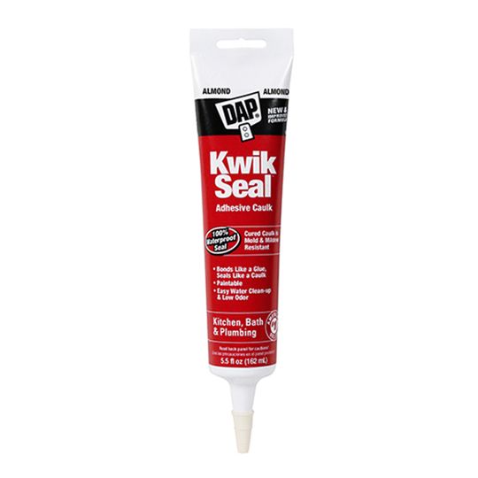 DAP Kwik Seal Tub/Tile Caulk - 5.5 Oz. Tube