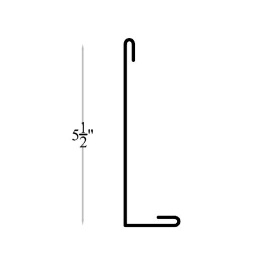 Coastal Metal Service 5-1/2" Fascia Trim — Metal Roofing — CFT55MG
