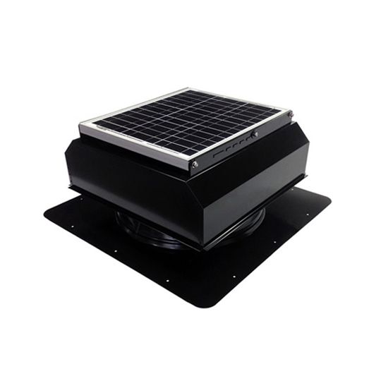 Attic Breeze AB-2022A 20 Watt (Gen Ii) Self-Flashing Solar Power Attic Fan — ABZAB2022ABK
