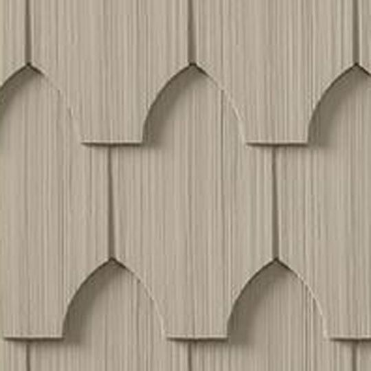 CertainTeed Siding Cedar Impressions Single 6-1/3" Polymer Half-Cove Edge Shingle Siding — CERCI6CVNC