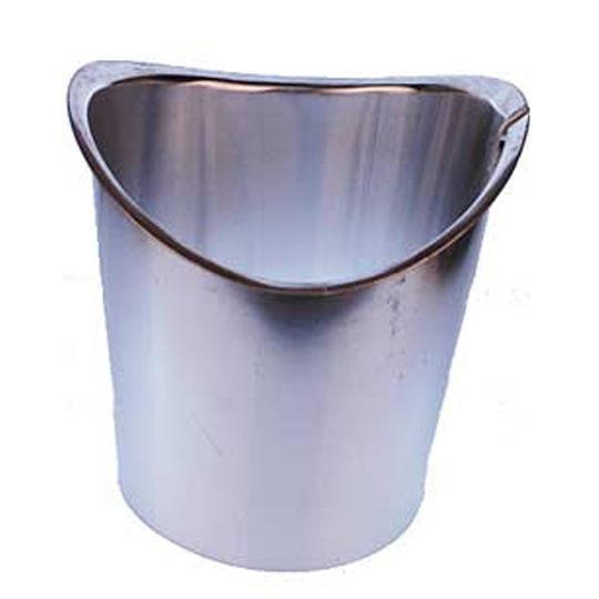 Berger Building Products 4" Half Round Mill Finish Aluminum B-Style Outlet