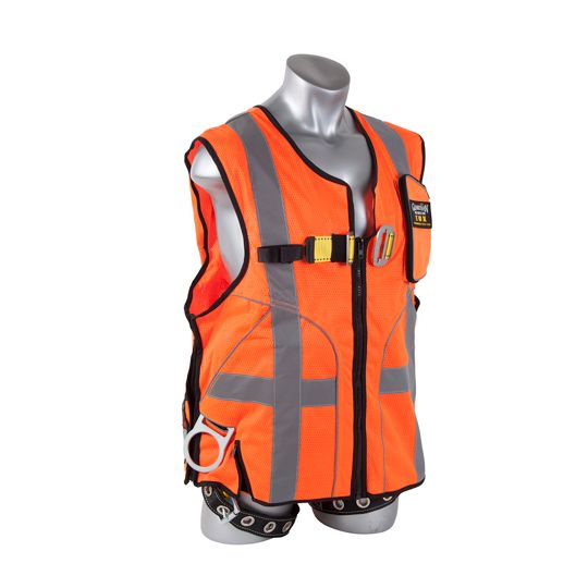 Guardian Fall Protection Deluxe Construction Tux Harness - Size Medium