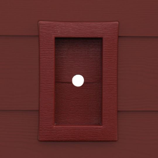 TRI-BUILT Split Mini Mounting Block for Fiber Cement Siding — TRI037401008