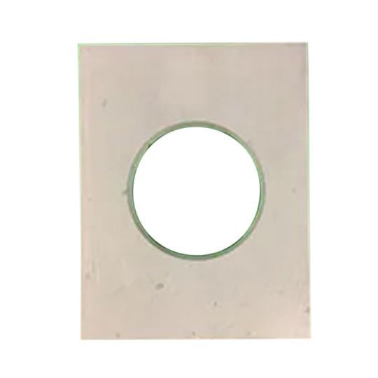 Portland Products Group 7-1/2" x 9-1/2" Vent Block with 4-1/4" Id Hole - Rustic — PP1IGR111VB