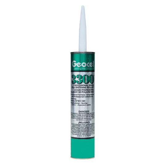 Geocel 3300 Professional Grade Polyurethane Sealant - 10.3 Fl. Oz. Cartridge — GBD1080-144W