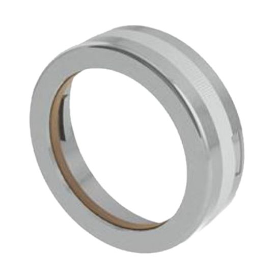 Albion Dispensing Solutions 2" Steel Clip-Cap Front Ring for Plastic Cone Nozzles